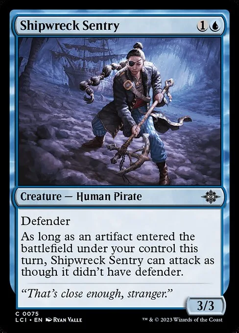Shipwreck Sentry · The Lost Caverns of Ixalan 75/416