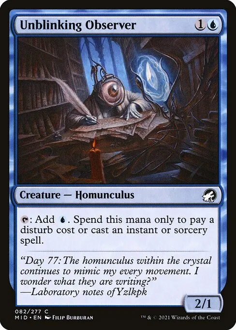 Unblinking Observer · Innistrad: Midnight Hunt 82/399