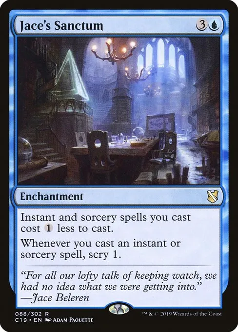 Jace's Sanctum · Commander 2019 88/302
