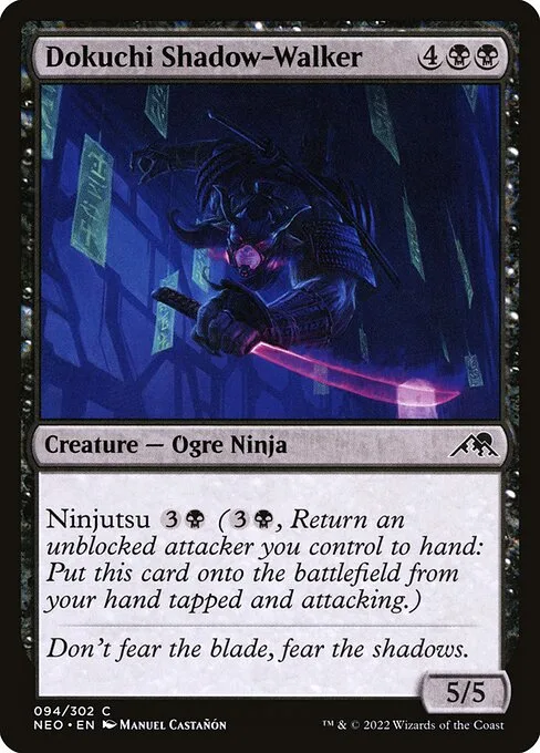 Dokuchi Shadow-Walker · Kamigawa: Neon Dynasty 94/531