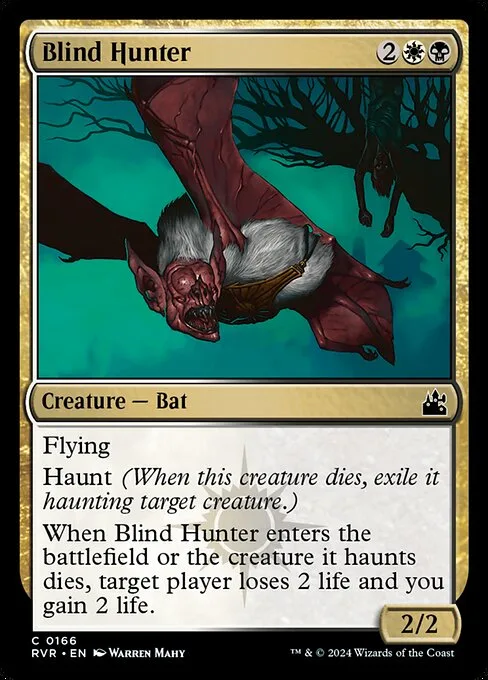 Blind Hunter · Ravnica Remastered 166/531