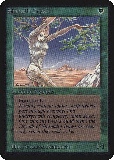 Shanodin Dryads · Limited Edition Alpha 216/295