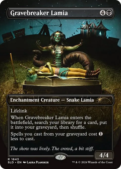 Gravebreaker Lamia · Secret Lair Drop 1643/2547