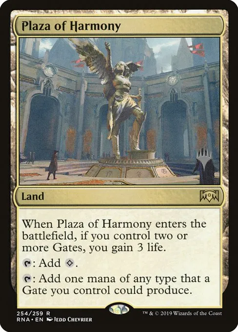Plaza of Harmony · Ravnica Allegiance Promos 254p/81