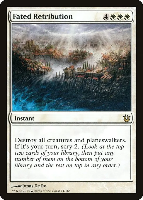 Fated Retribution · Born of the Gods 11/165