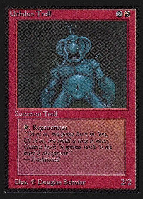 Uthden Troll · Collectors' Edition 181/302