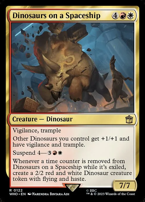 Dinosaurs on a Spaceship · Doctor Who 122/1178
