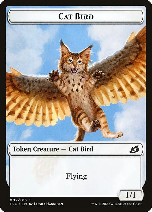 Cat Bird · Ikoria: Lair of Behemoths Tokens 2/14