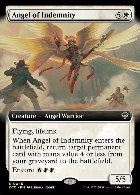 Angel of Indemnity · Outlaws of Thunder Junction Commander 45/342