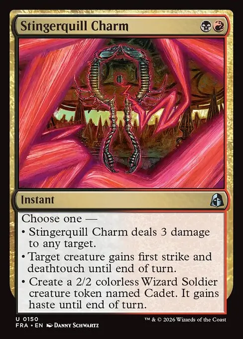 Stingerquill Charm · Reality Fracture 150/7