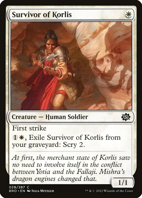 Survivor of Korlis · The Brothers' War 28/399