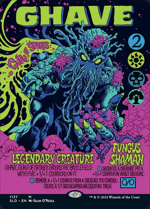 Ghave, Guru of Spores · Secret Lair Drop 1137/2547