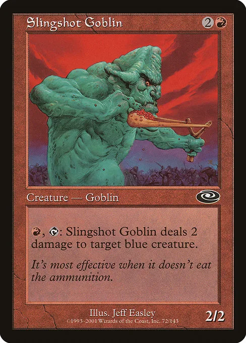 Slingshot Goblin · Planeshift 72/146