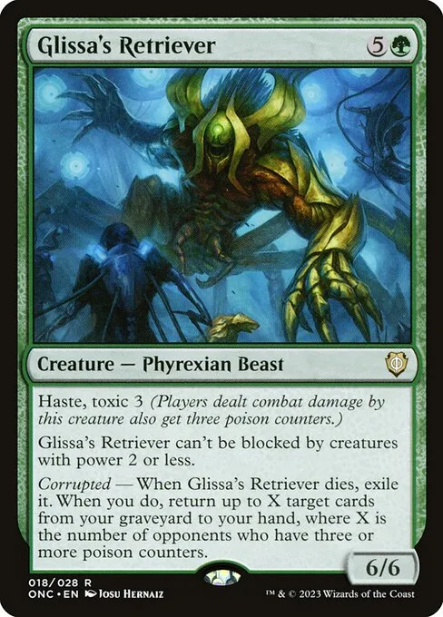Glissa's Retriever · Phyrexia: All Will Be One Commander 18/174