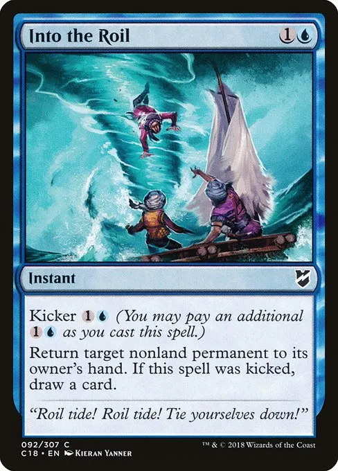 Into the Roil · Commander 2018 92/307