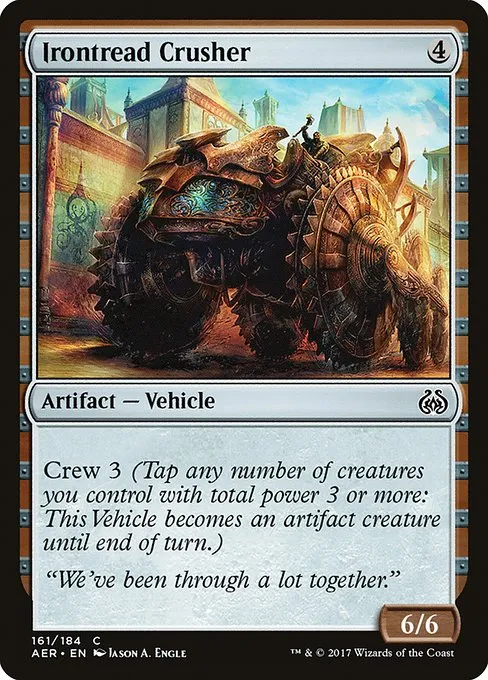 Irontread Crusher · Aether Revolt 161/197