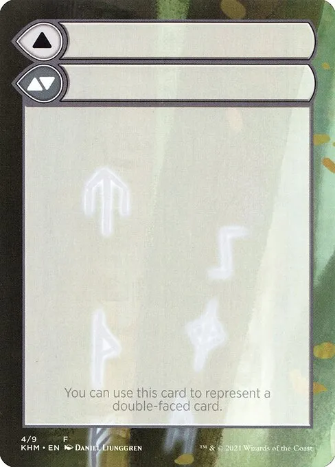 Double-Faced Substitute Card · Kaldheim Substitute Cards 4/9