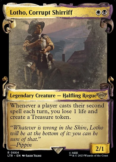 Lotho, Corrupt Shirriff · The Lord of the Rings: Tales of Middle-earth 664/856