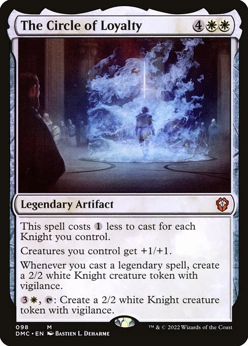 The Circle of Loyalty · Dominaria United Commander 98/240