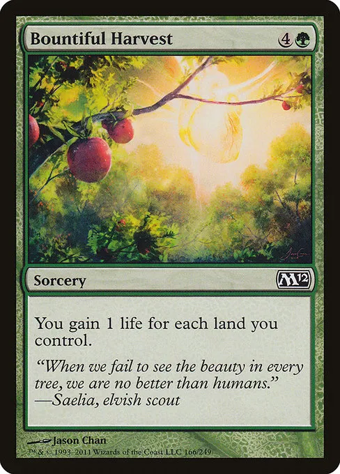 Bountiful Harvest · Magic 2012 166/249