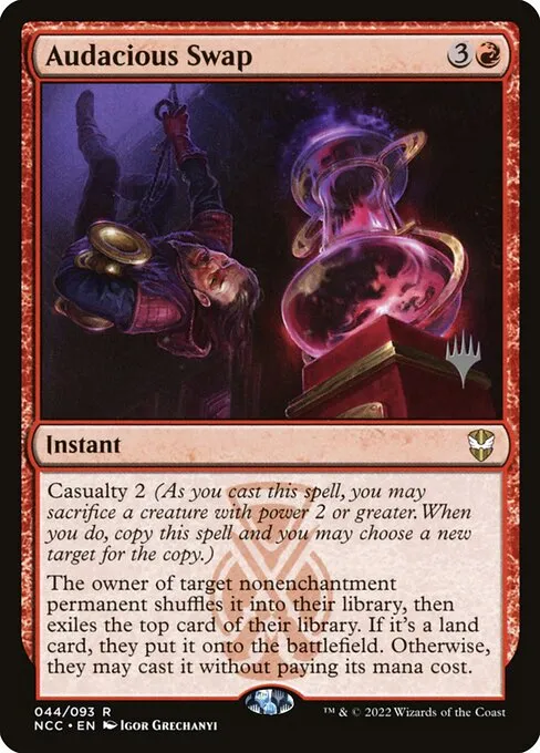 Audacious Swap · New Capenna Commander Promos 44p/75