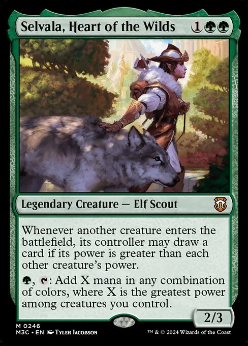 Selvala, Heart of the Wilds · Modern Horizons 3 Commander 246/398