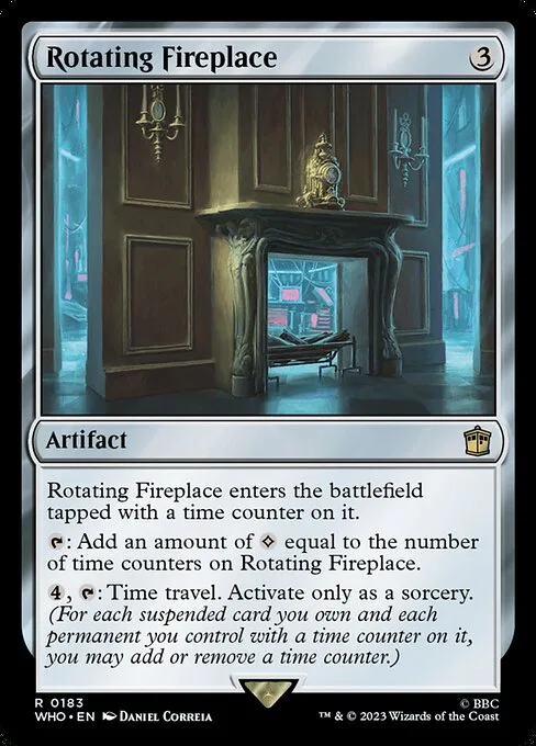 Rotating Fireplace · Doctor Who 183/1178
