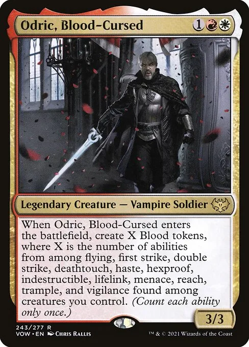 Odric, Blood-Cursed · Innistrad: Crimson Vow 243/423