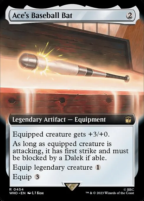 Ace's Baseball Bat · Doctor Who 454/1178