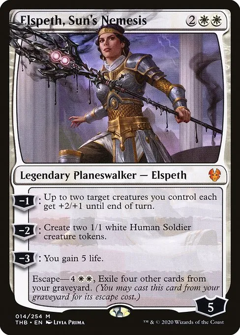 Elspeth, Sun's Nemesis · Theros Beyond Death 14/358