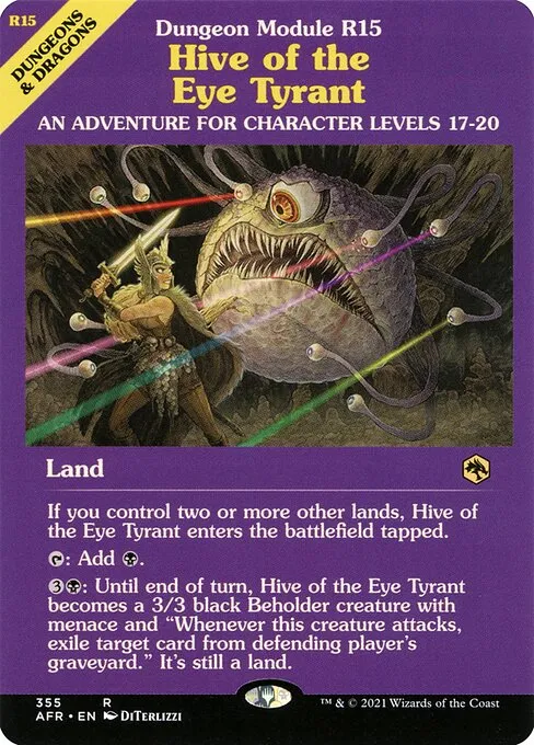 Hive of the Eye Tyrant · Adventures in the Forgotten Realms 355/424