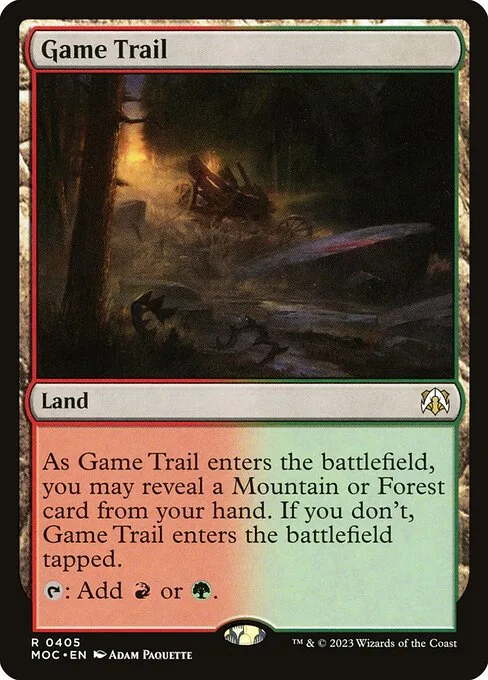 Game Trail · March of the Machine Commander 405/450