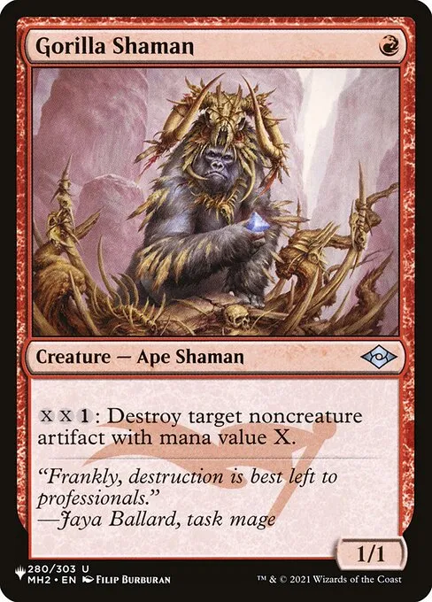 Gorilla Shaman · The List MH2-280/5050