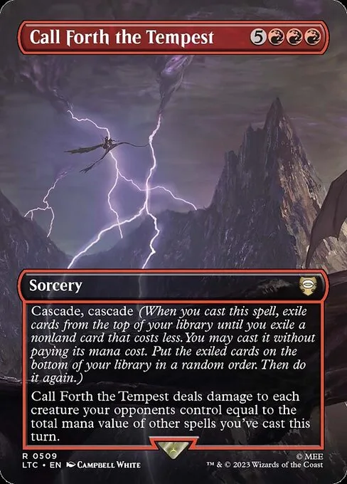 Call Forth the Tempest · Tales of Middle-earth Commander 509/591