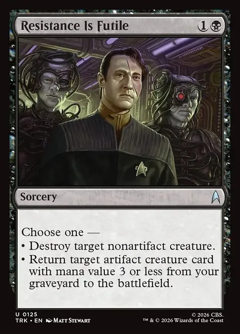 Resistance Is Futile · Star Trek 125