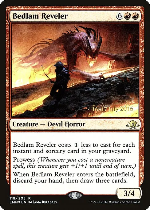 Bedlam Reveler · Eldritch Moon Promos 118s/77