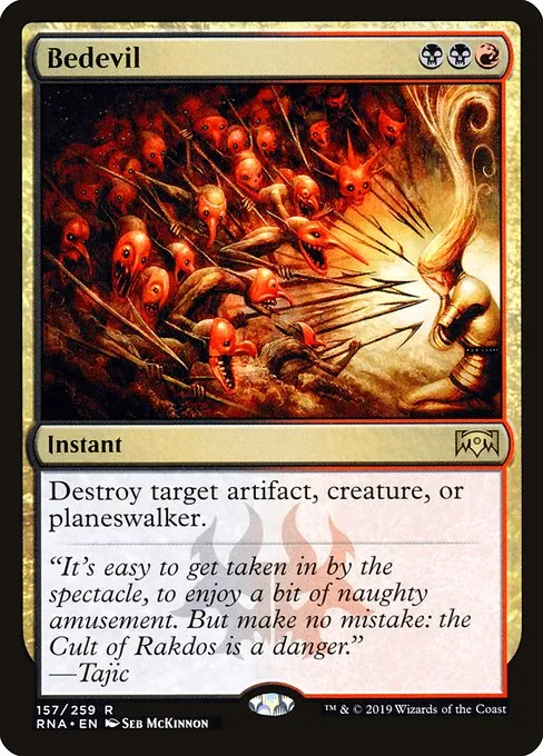 Bedevil · Ravnica Allegiance 157/273