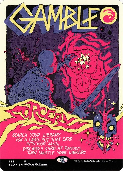 Gamble · Secret Lair Drop 188/2547