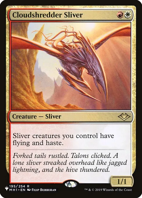 Cloudshredder Sliver · The List MH1-195/5050