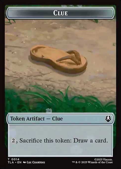 Clue · Avatar: The Last Airbender Tokens 14/22