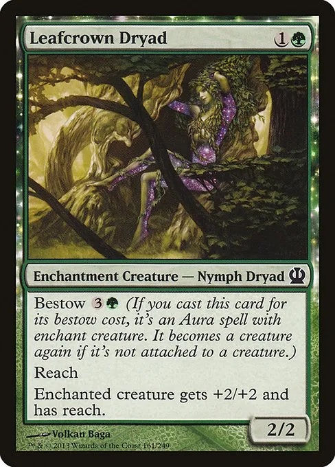 Leafcrown Dryad · Theros 161/249