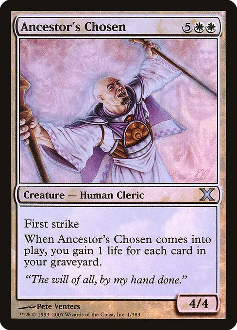 Ancestor's Chosen · Tenth Edition 1★/510