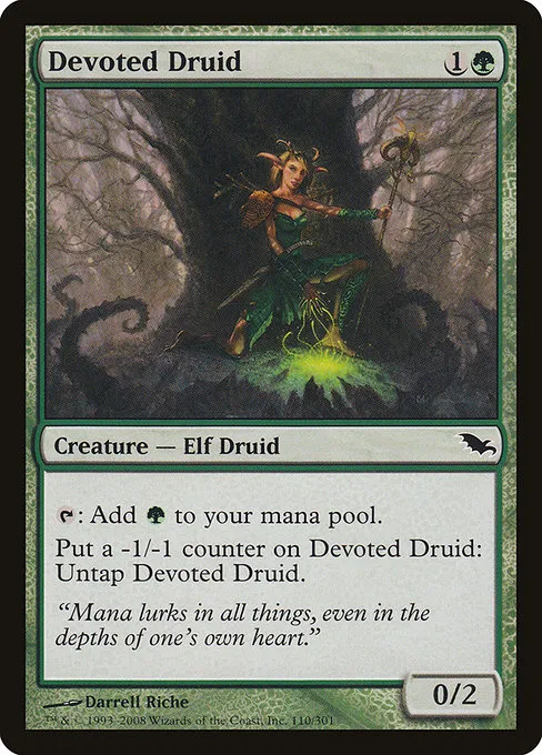 Devoted Druid · Shadowmoor 110/302