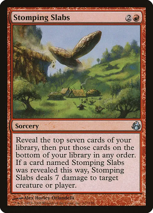 Stomping Slabs · Morningtide 107/150