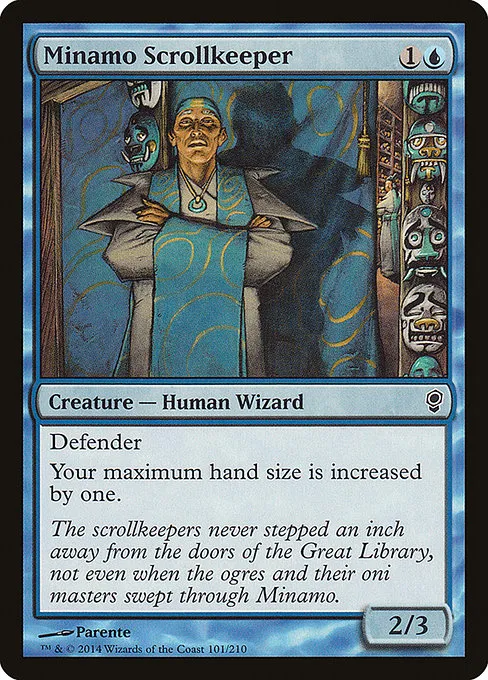Minamo Scrollkeeper · Conspiracy 101/210