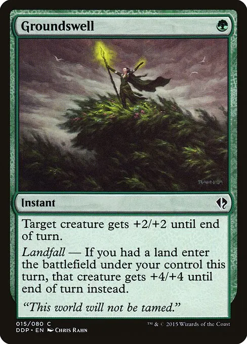 Groundswell · Duel Decks: Zendikar vs. Eldrazi 15/80