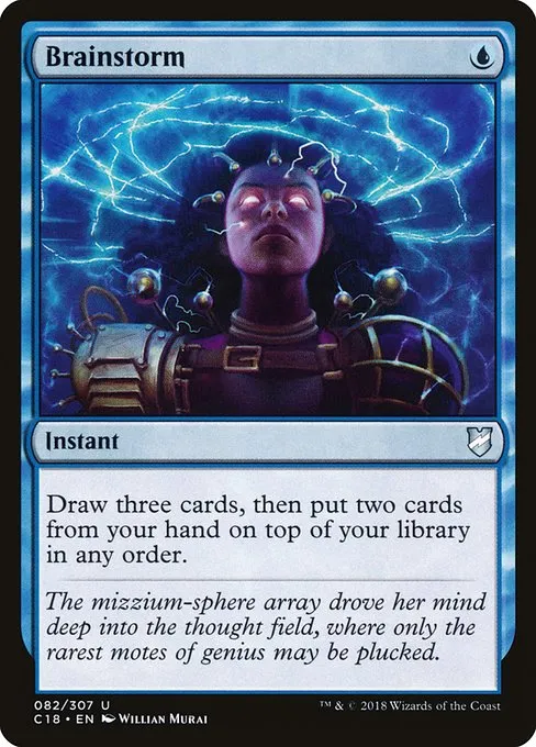 Brainstorm · Commander 2018 82/307