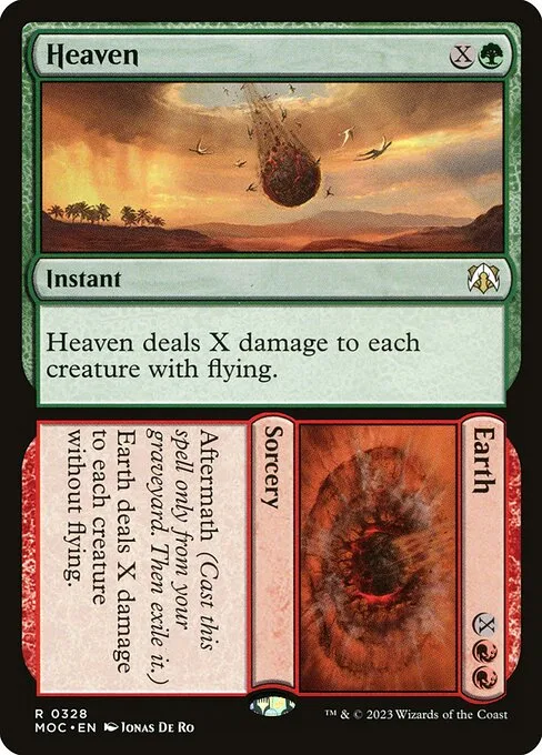Heaven // Earth · March of the Machine Commander 328/450