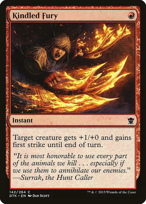 Kindled Fury · Dragons of Tarkir 142/264