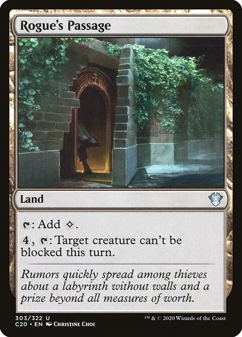 Rogue's Passage · Commander 2020 303/322